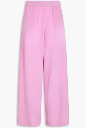 Joseph Hulin silk crepe de chine wide-leg pants - - FR 36