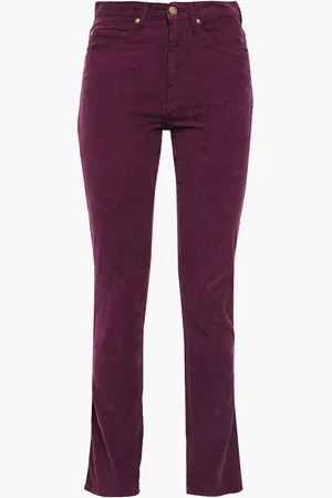 Bash Cotton-blend corduroy slim-leg pants - - 0