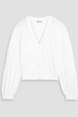 Diane von Furstenberg Pamela cable-knit cardigan - - L