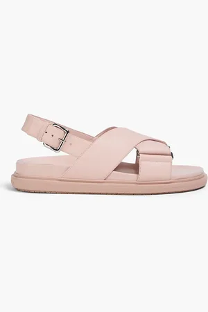 Marni Fussbett leather slingback sandals - Pink - EU 35.5