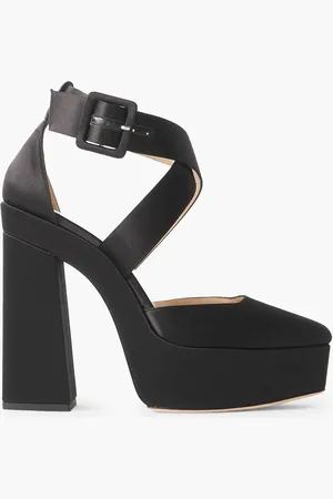 Jimmy Choo Gian 140 satin platform pumps - - EU 39
