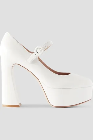 Gianvito Rossi 120 leather platform Mary Jane pumps - - EU 40