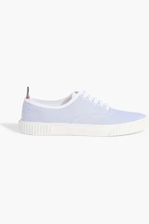 Thom Browne Heritage canvas sneakers - Blue - US 7