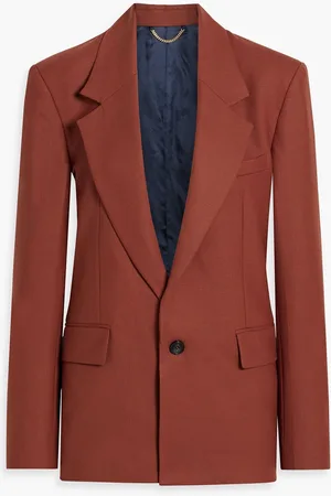 Victoria Beckham Twill blazer - Red - UK 12