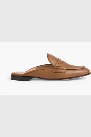 Gianvito Rossi Florio leather slippers - Brown - EU 36