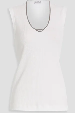 Brunello Cucinelli Tank Tops - Women | FASHIOLA.com