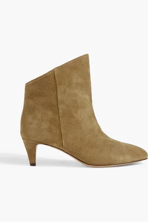 Isabel Marant Dripi suede ankle boots - Neutral - EU 37