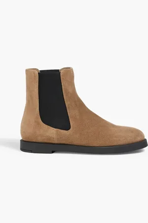 Stuart Weitzman Izzie suede Chelsea boots - Neutral - EU 37.5