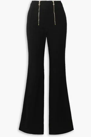 Patou Terry flared pants - - FR 36