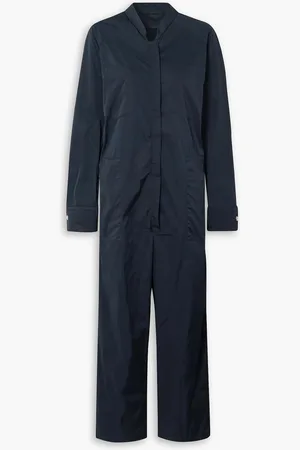 Kassl Editions Taffeta jumpsuit - Blue - DE 34