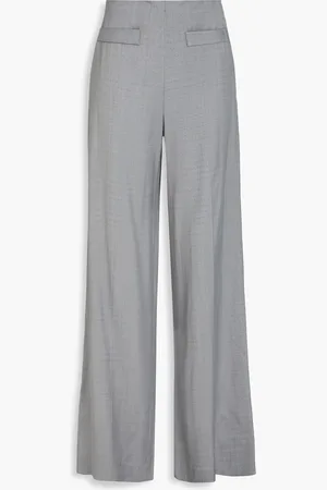 Sandro Grain de poudre wide-leg pants - - FR 36