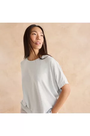 The White Company Women Sweats - Notch-Back Lounge T-Shirt, , XS