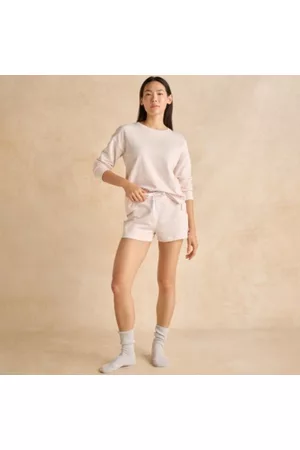 The White Company Women Sweats - Organic Cotton Loopback Shorts, , XS