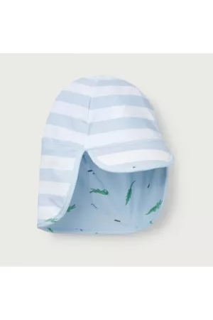 The White Company Boys Hats - Recycled-Nylon Crocodile Swim Hat (0–24mths), , 1-2Y
