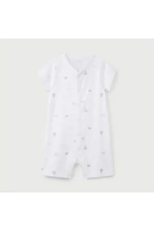 The White Company Elephant Hot Air Balloon Popper-Down Shortie (0–24mths), , 1-1 1/2Y