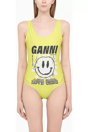 Ganni Women Swimsuits - Swimsuit with print