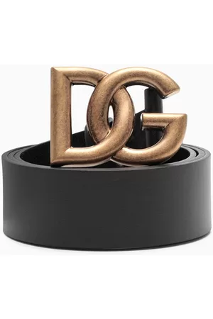 Dolce & Gabbana Belt with gold DG plaque