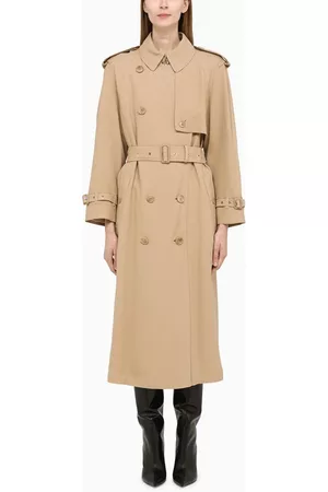Burberry Double-breasted trench coat in viscose