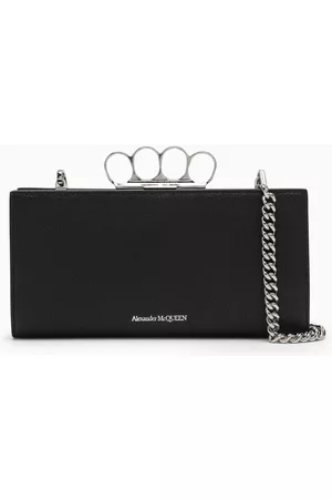 Alexander McQueen Four Ring Case with shoulder strap