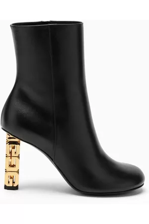 Givenchy 4G Cube heel ankle boot in leather