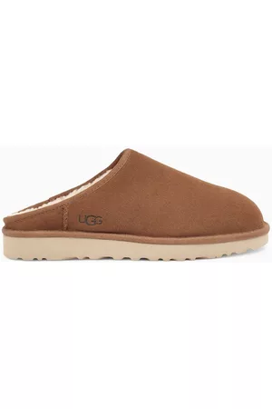 UGG Disquette hazelnut leather slipper