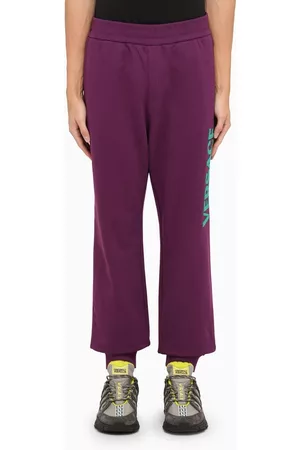 VERSACE Sports trousers with logo