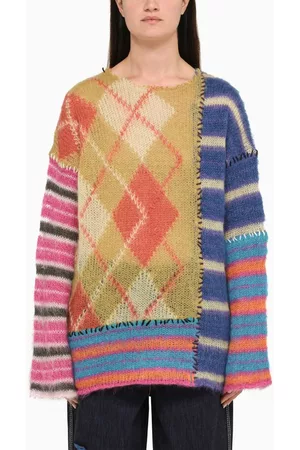 Marni Mohair patchwork jumper