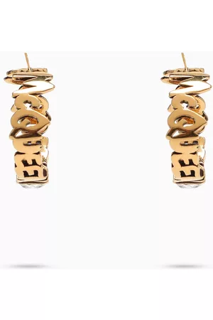 Alexander McQueen Women Earrings - McQueen Graffiti earrings gold