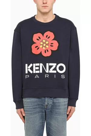 Kenzo Blue sweatshirt with logo