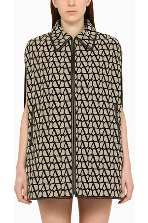 VALENTINO Toile Iconographe /black cape