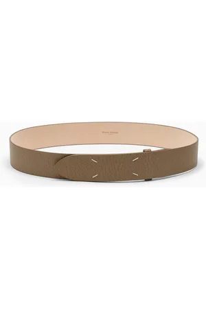 Maison Margiela Grained four-stitch Belt - Brown