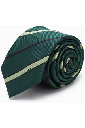VALENTINO GARAVANI Striped silk tie