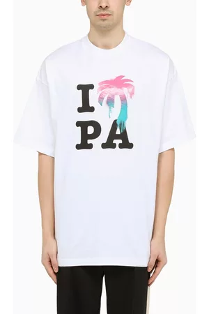 Palm Angels I Love Pa white t-shirt