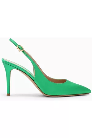 Gianvito Rossi Slingback Ribbon Sling 85