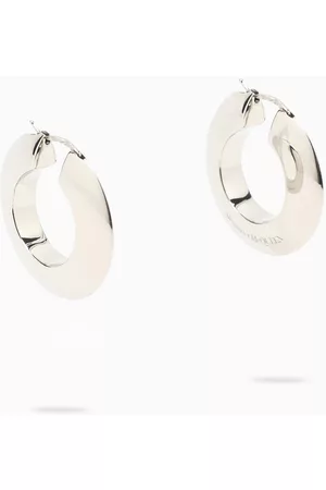 Alexander McQueen Logoed hoops earrings