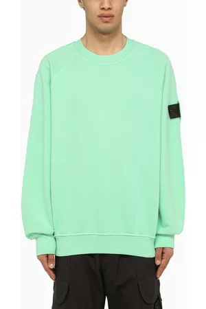 Stone Island Mint jersey crew-neck sweatshirt