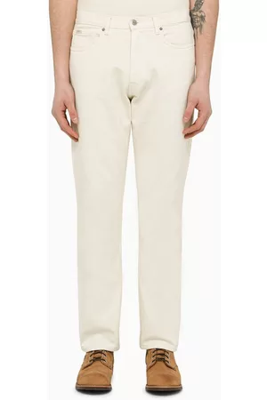 Foret Ivory cotton jeans