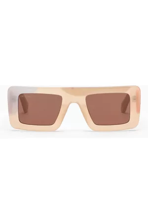 OFF-WHITE Seattle sunglasses beige/grey/orange