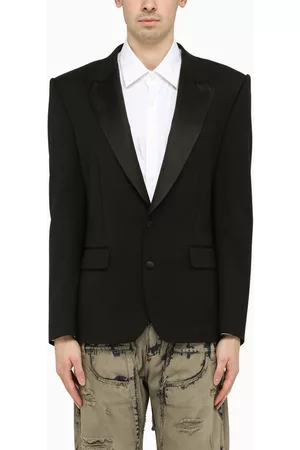Dolce & Gabbana Men Blazers - Sicilia-fit single-breasted tuxedo jacket