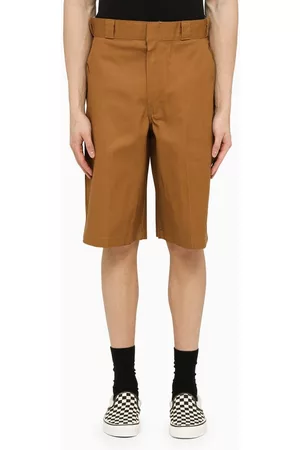 Dickies Men Pants - Brown cotton trousers