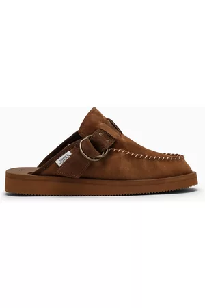 SUICOKE Men Shoes - Lemi Sab leather suede sabot