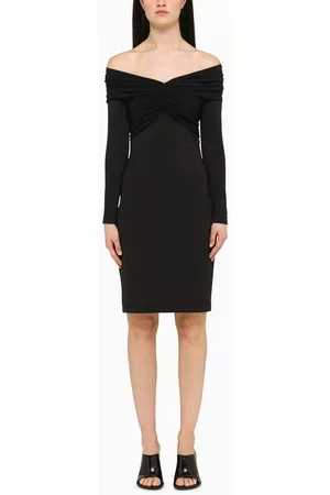 Burberry Women Graduation Dresses - Dress with boat neckline
