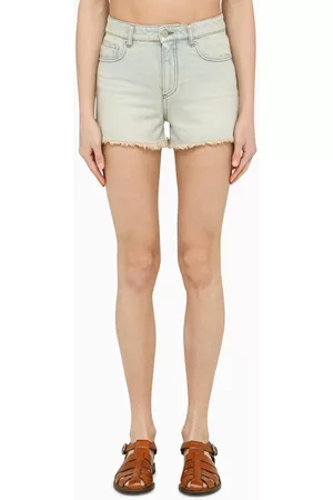 Ami Women Shorts - Light denim shorts