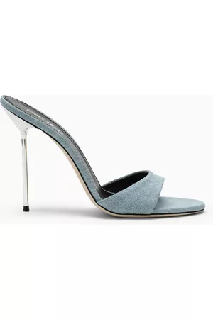 PARIS TEXAS Women Heels - Hign Lidia sandals in denim