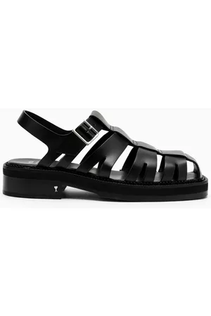 Ami Men Leather Sandals - Fisherman sandals in leather
