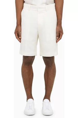 Casablanca Men Bermudas - Wool bermuda shorts