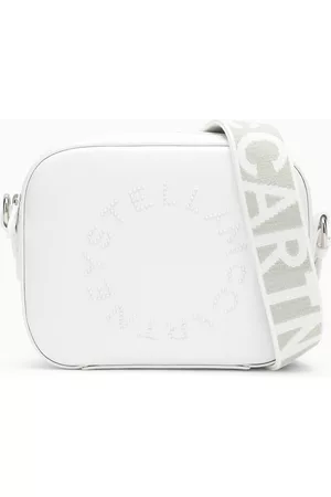 Stella McCartney Women Luggage - Stella Logo shoulder bag white