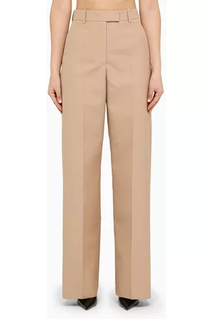 VALENTINO Women Formal Pants - Sand tailored trousers