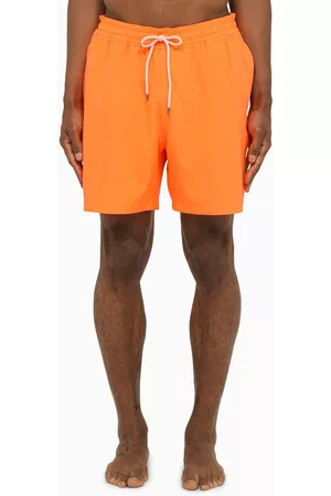 Ralph Lauren Men Boxer Shorts - Orange nylon beach boxer shorts