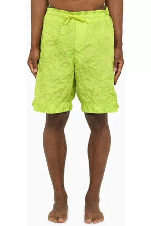 Stone Island Men Boxer Shorts - Pistachio nylon beach boxer shorts